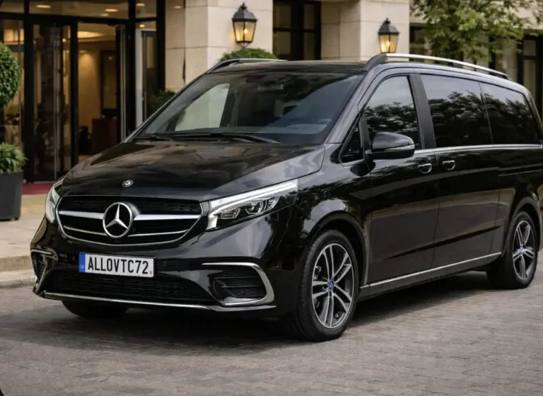 Van avec chauffeur au Mans pour mariages, groupes et événements