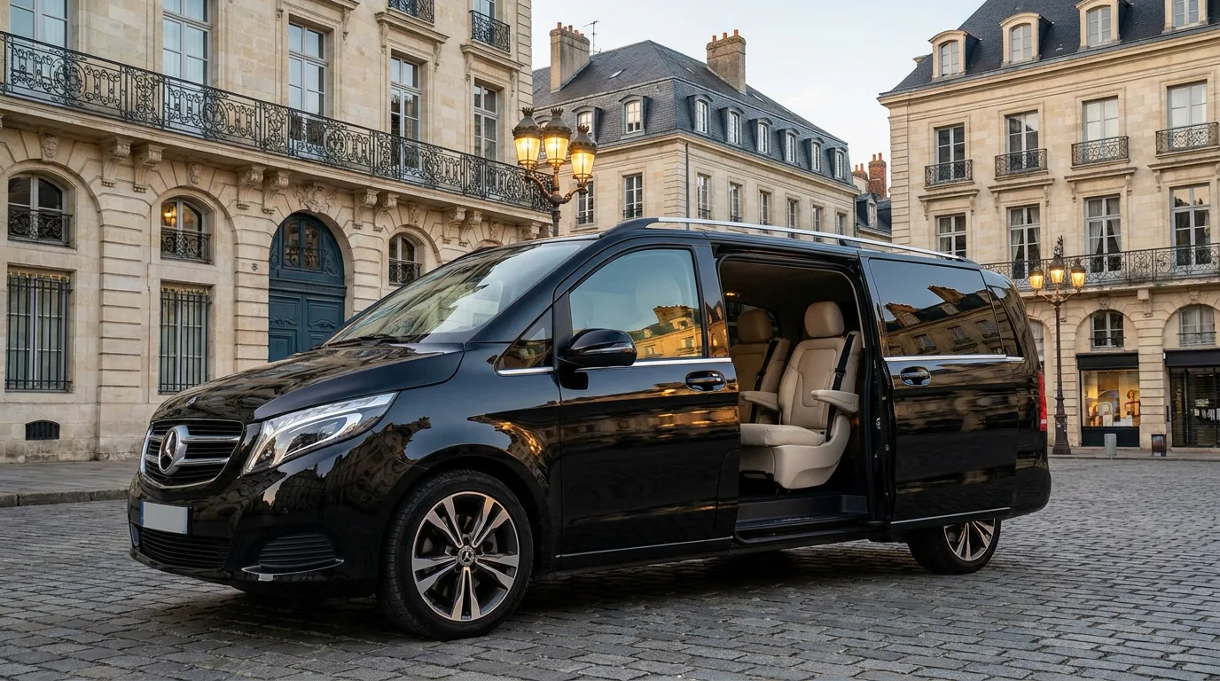 Van avec chauffeur au Mans : voyagez en groupe jusqu&rsquo;à 7 personnes