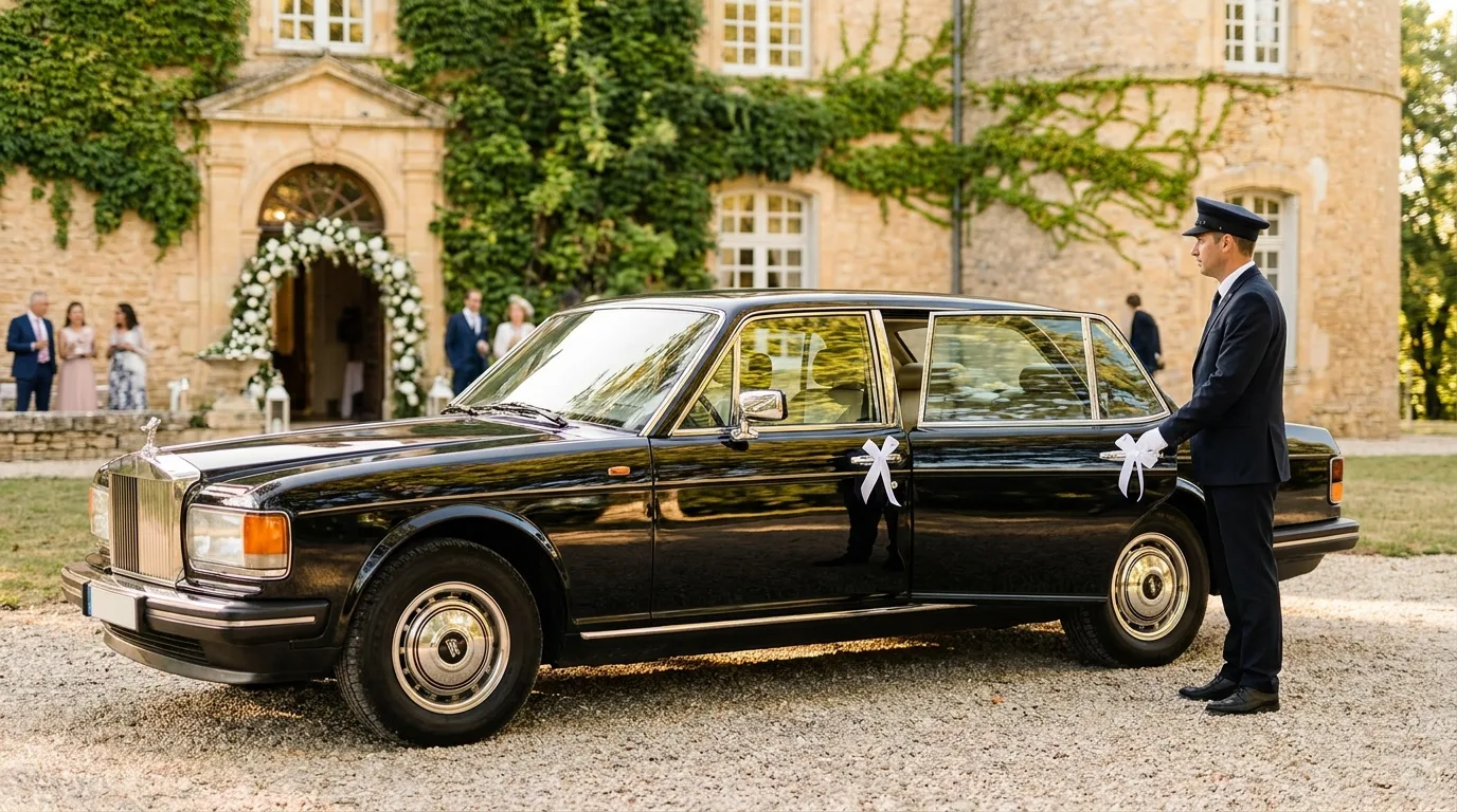 Navette Mariage Sarthe : La Sérénité d’un VTC pour vos Invités